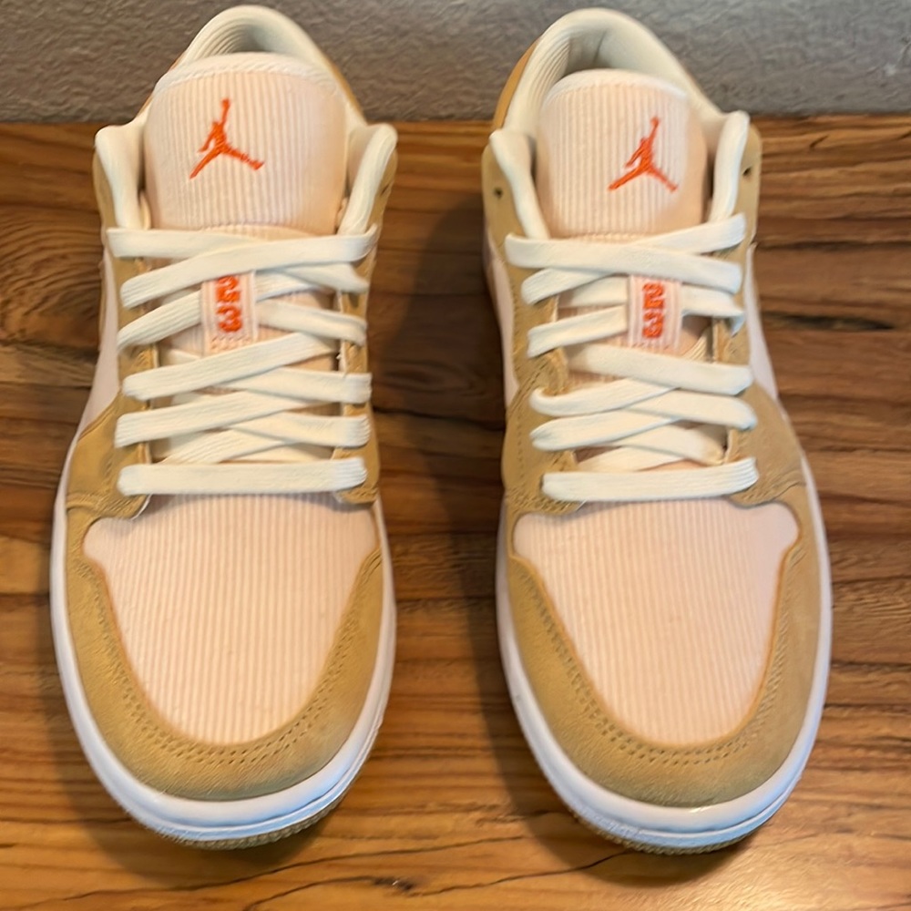 Jordan 1 Low SE Twine Orange Quartz Corduroy